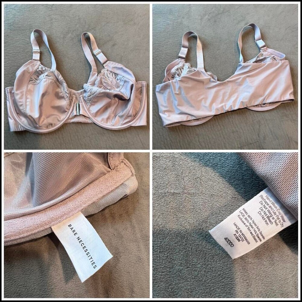 Nwot 40DDD Bare Necessities Front Closure